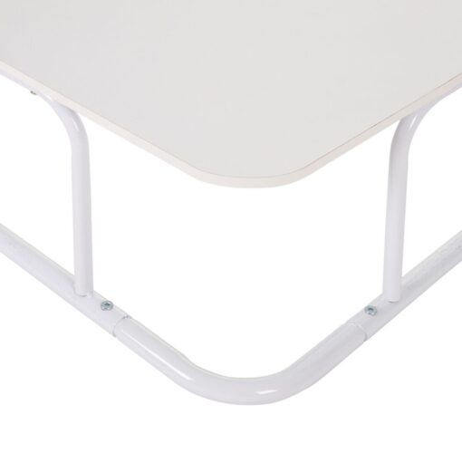 Bengaleiro 81 x 38 x 182 cm Metal Branco - Image 2