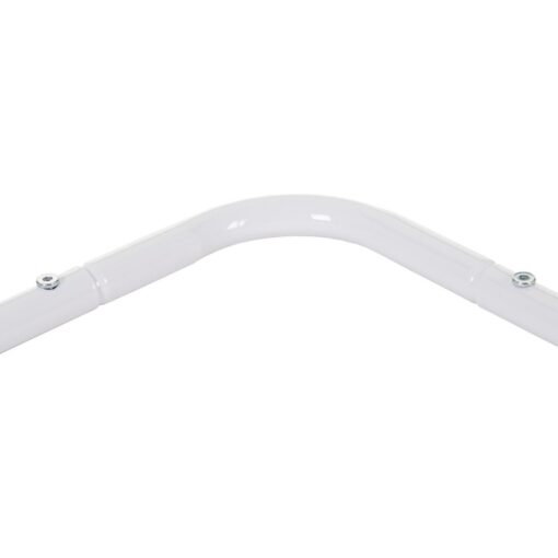 Bengaleiro 81 x 38 x 182 cm Metal Branco - Image 3