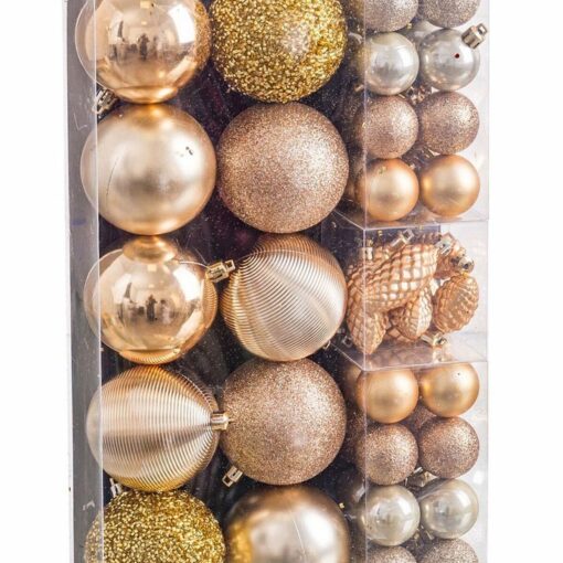 Bolas de Natal Dourado (50 Unidades) - Image 3