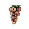 Bolas de Natal Grande Uvas 22 x 22 x 33 cm Castanho Plástico