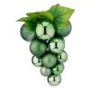 Bolas de Natal Grande Uvas Verde Plástico