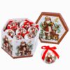 Bolas de Natal Multicolor Polyfoam Pai Natal 7