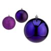 Bolas de Natal Ø 10 cm Roxo Plástico 10 x 11 x 10 cm