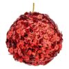 Bolas de Natal Ø 10 cm Vermelho Plástico 10 x 10 x 10 cm
