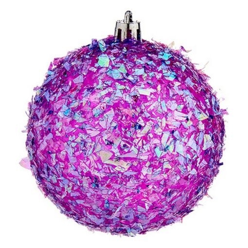 Bolas de Natal Ø 8 cm Roxo PVC