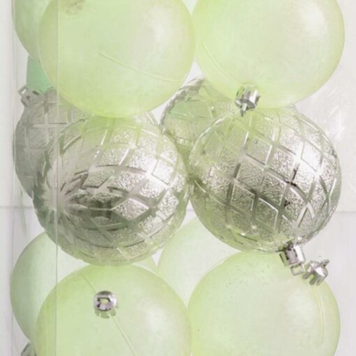 Bolas de Natal Verde 8 x 8 x 8 cm (20 Unidades) - Image 2