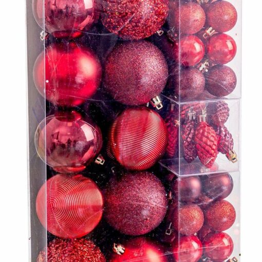Bolas de Natal Vermelho (50 Unidades) - Image 3