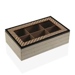 Caixa Decorativa Cohen Madeira Minimalista Madeira MDF (17 x 7 x 24 cm)