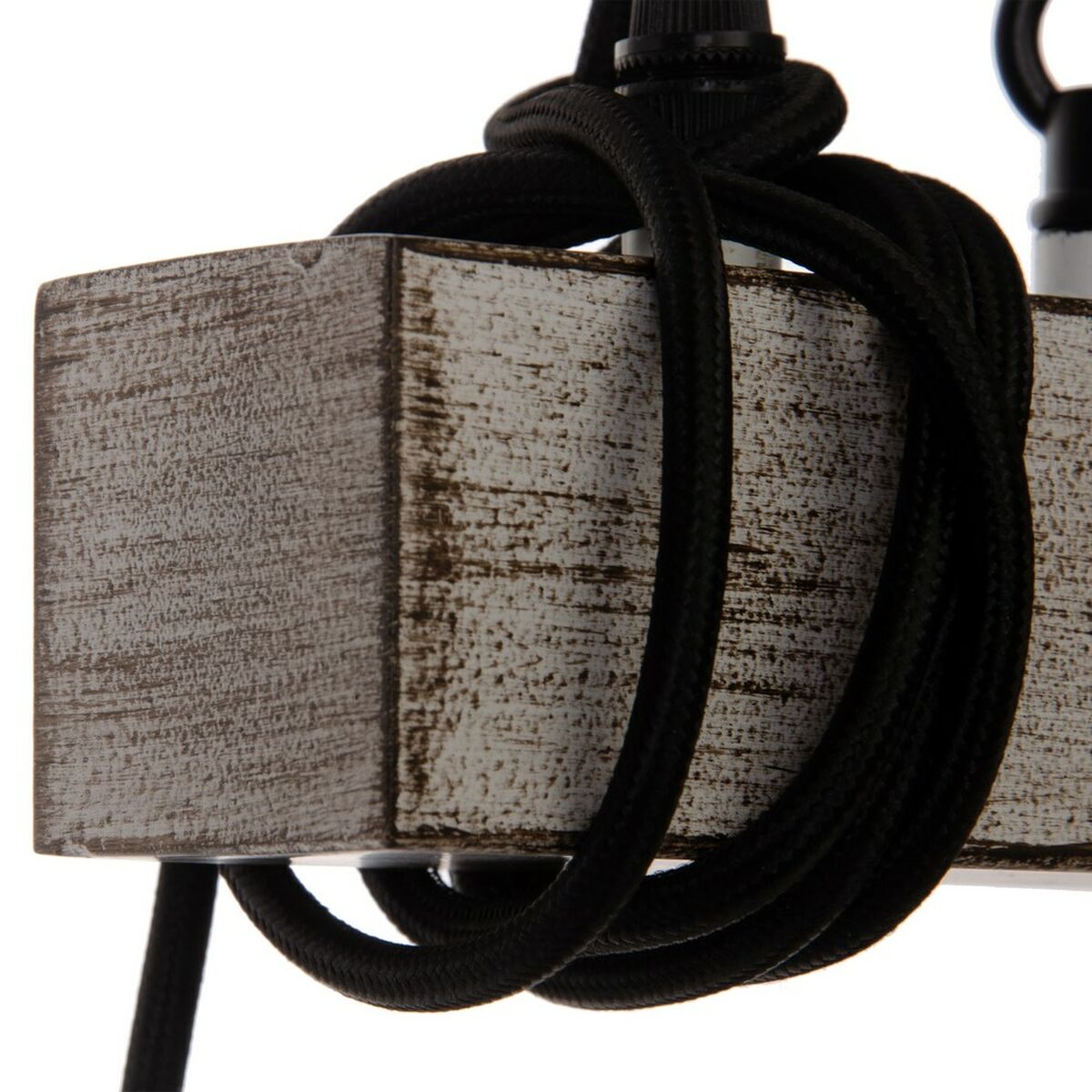 Candeeiro de teto 107 x 5 x 15 cm Preto Metal - Image 3
