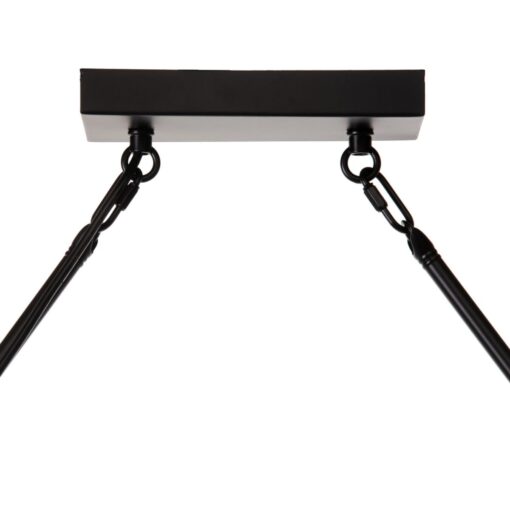 Candeeiro de teto 107 x 5 x 15 cm Preto Metal - Image 6