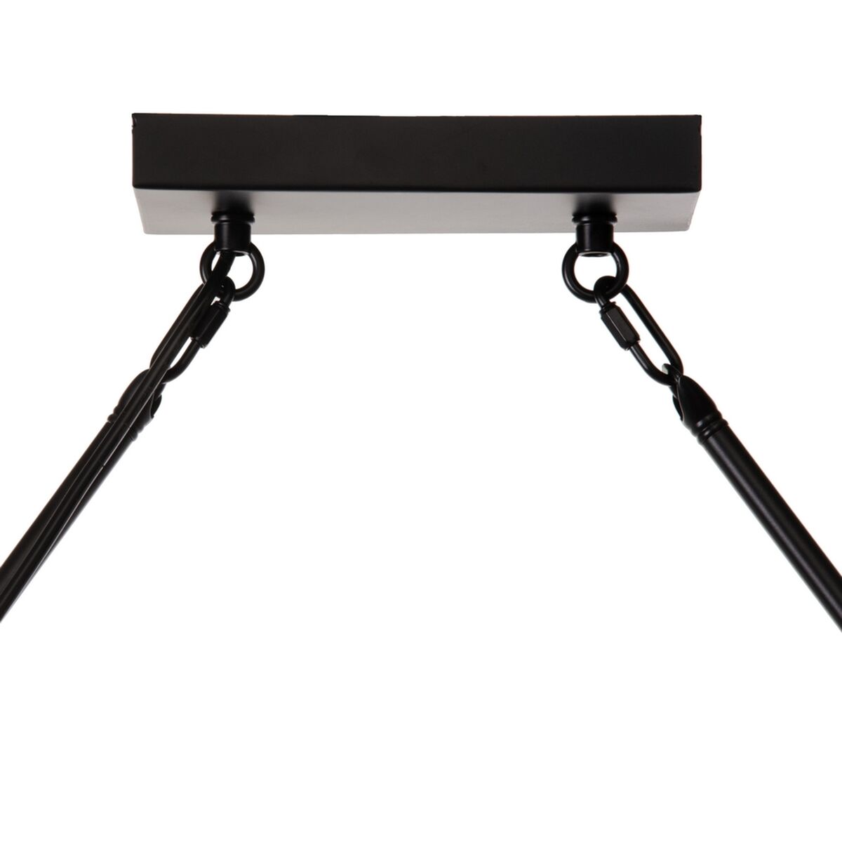 Candeeiro de teto 107 x 5 x 15 cm Preto Metal - Image 6