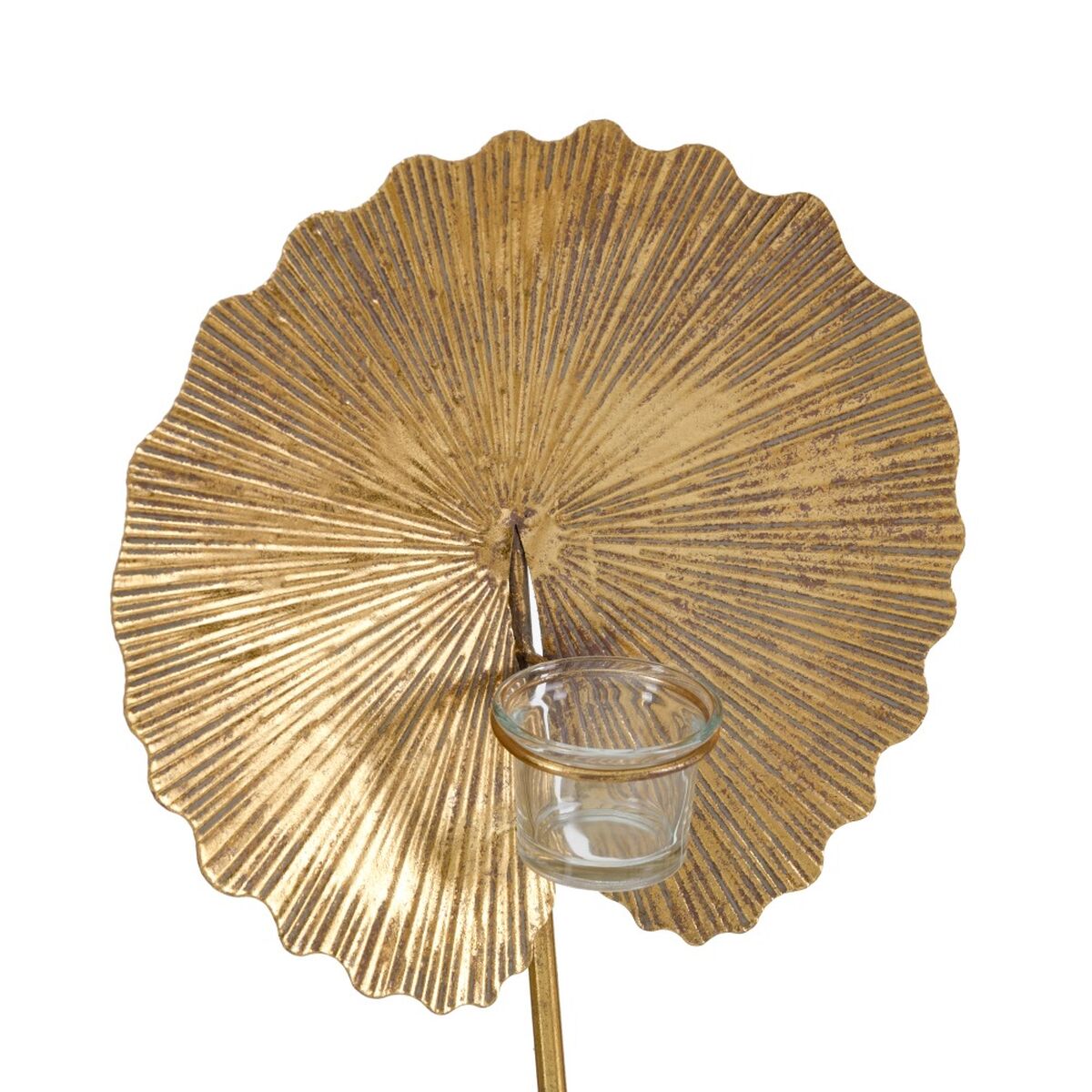 Castiçais 25 x 14 x 42 cm Dourado Metal - Image 3