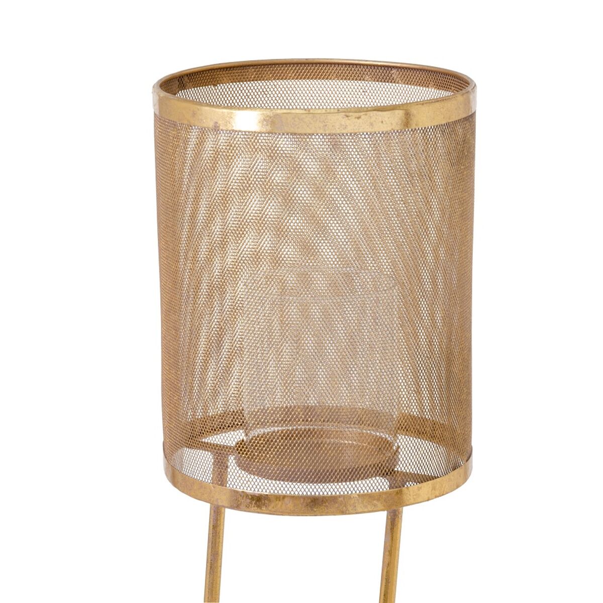Castiçais 25,5 x 20 x 68,5 cm Dourado Metal - Image 5