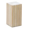 Castiçais Bege Bambu Madeira MDF 10