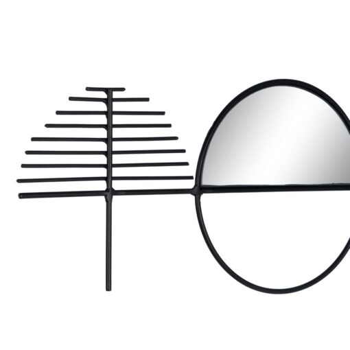 Decoração de Parede Cristal Preto Metal - Image 4