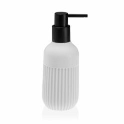 Dispensador de Sabão Stria Branco Plástico Resina (6