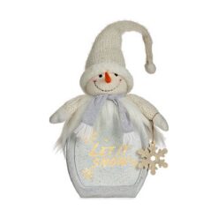 Figura Decorativa Boneco de neve 15 x 65