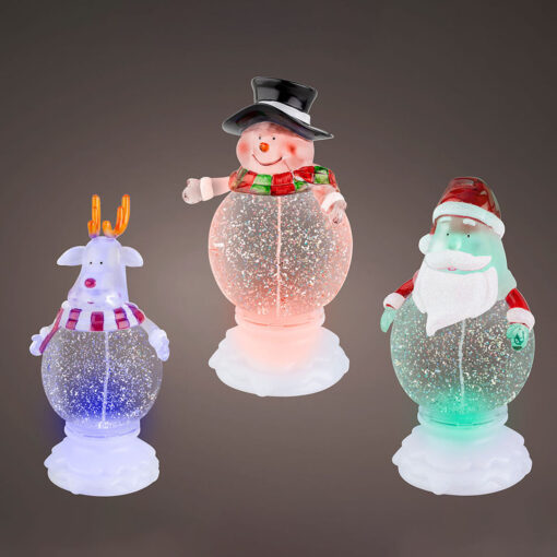 Figura Decorativa Lumineo 488719 Leve LED Natal 13 x 10 x 21 cm - Image 2
