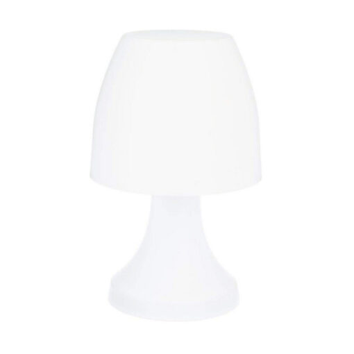 Lâmpada de mesa Branco 220-240 V Polímero (17