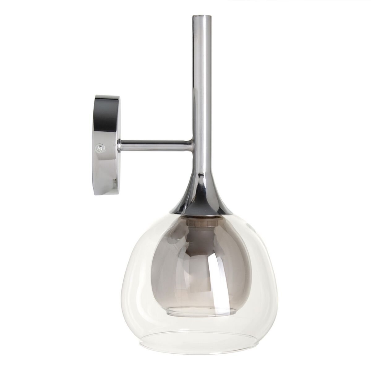 Luminária de parede Cristal Cinzento Metal 19 x 19 x 30 cm - Image 4