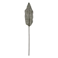 Rama 20 x 8 x 200 cm Cinzento Verde Fibra natural