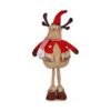 Rena de Natal Vermelho Castanho 24 x 63 x 27 cm