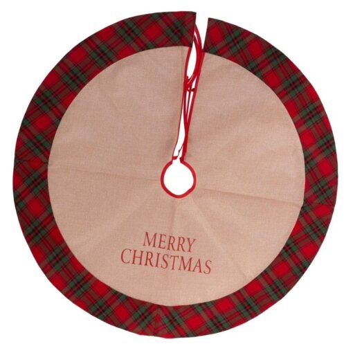 Tapete para árvore de Natal Juta 90 cm - Image 3