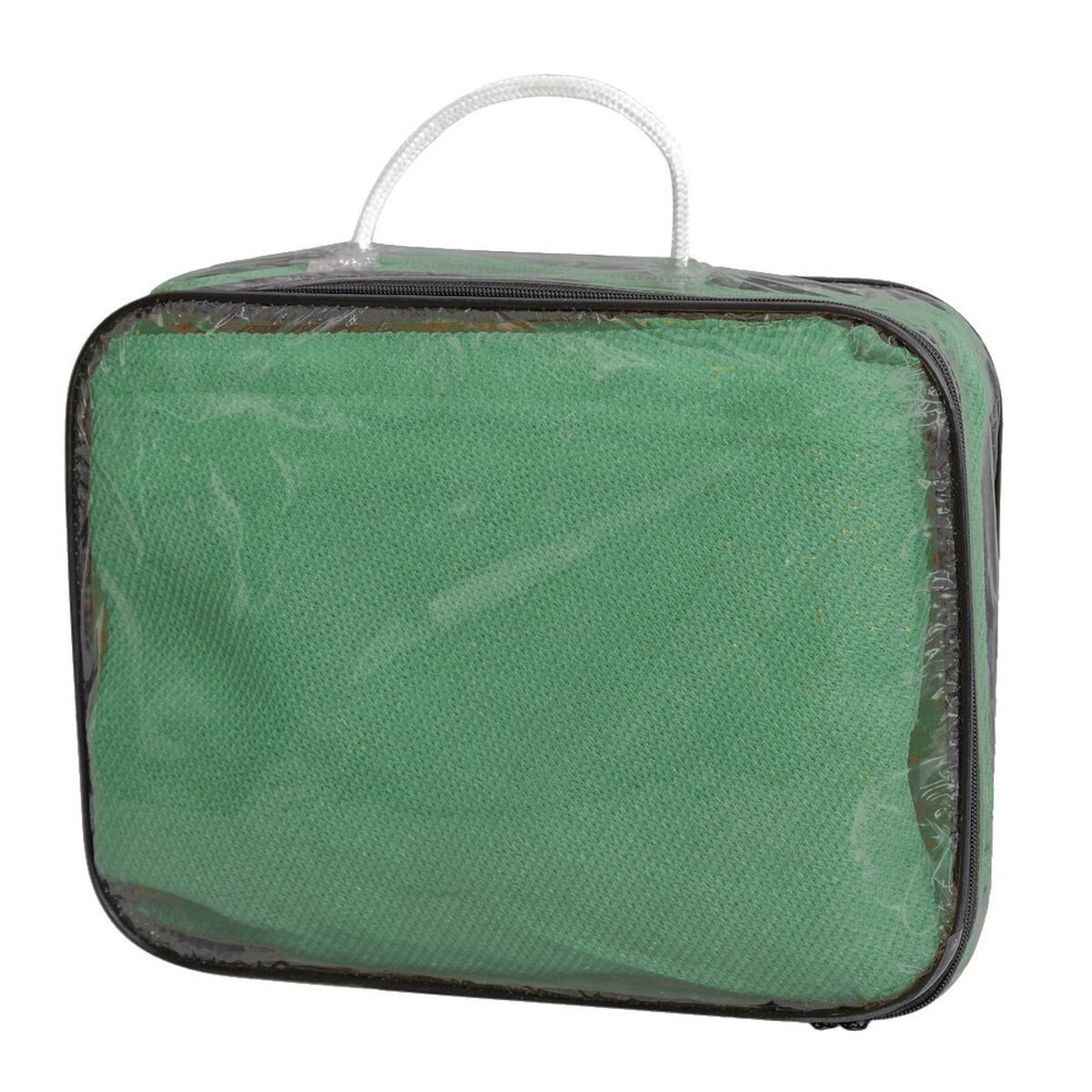 Tecido 3 x 3 m Toldo 300 x 300 x 0,5 cm Polietileno Verde - Image 4