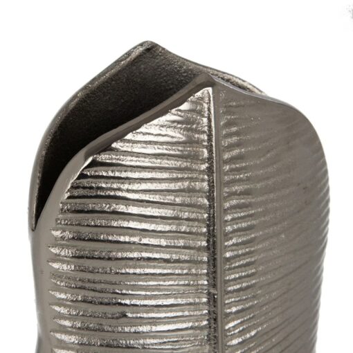 Vaso Metal Prata 17 x 9 x 44 cm - Image 4