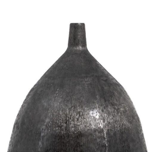 Vaso Preto 33 x 33 x 120 cm Alumínio - Image 4