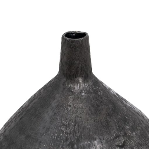 Vaso Preto 33 x 33 x 120 cm Alumínio - Image 5