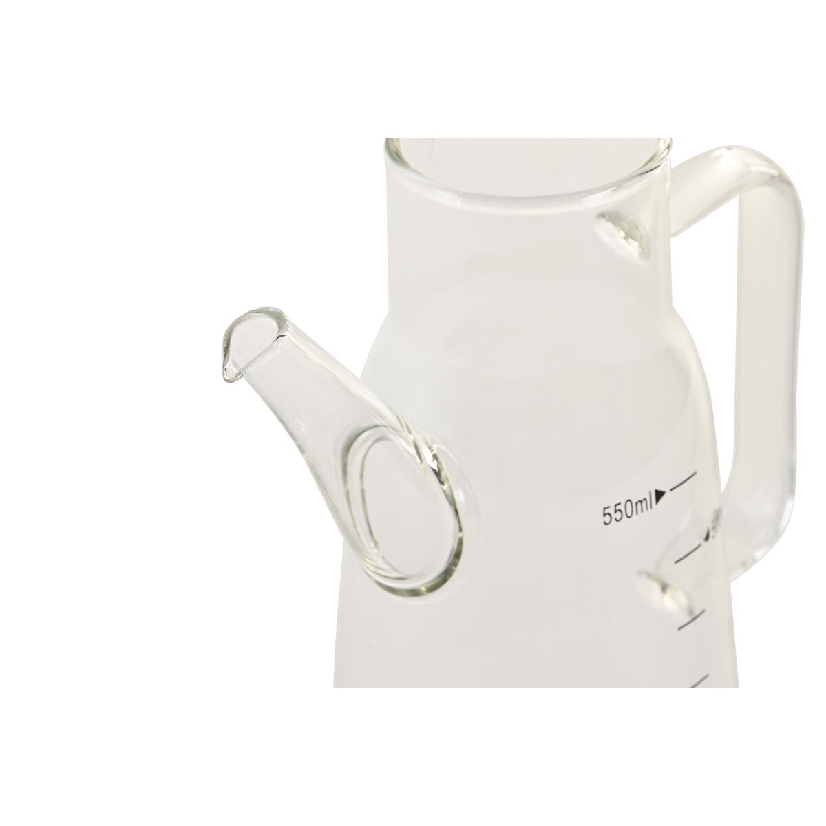 6 cm Prateado Aço inoxidável 550 ml Vidro de Borosilicato