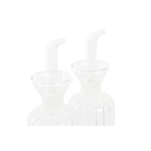 Galheteiro 250 ml 14 x 7,5 x 21 cm Natural Transparente Acácia Vidro de Borosilicato - Image 3