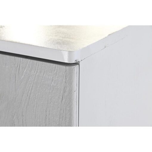 Mobiliário Auxiliar BAR Dourado Branco Ferro Madeira de mangueira (85 x 45 x 110 cm) - Image 2