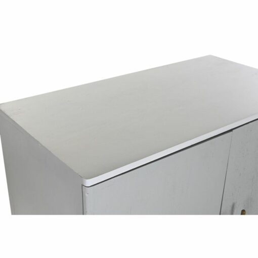 Mobiliário Auxiliar BAR Dourado Branco Ferro Madeira de mangueira (85 x 45 x 110 cm) - Image 8