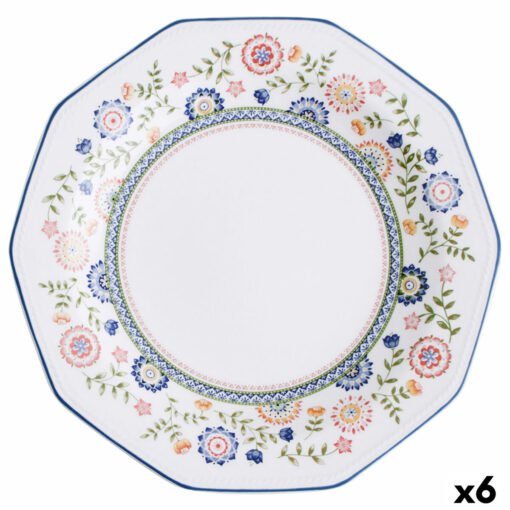 Plat bord Churchill Bengal Cerâmica servies (Ø 27 cm) (6 Unidades)