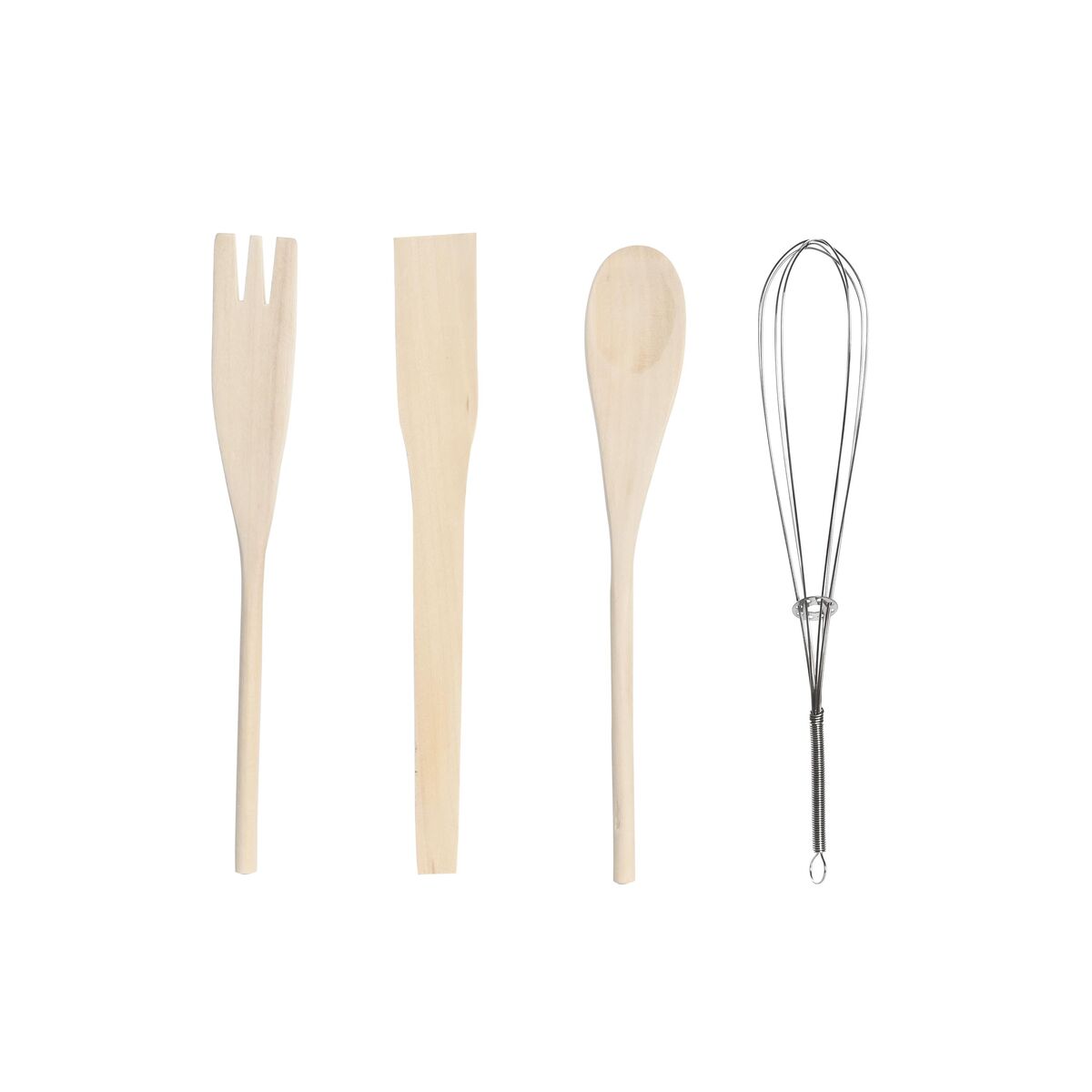 Recipiente para Utensílios de Cozinha Azul Metal Branco Dolomite Madeira MDF 12 x 12 x 25 cm (3 Unidades) - Image 2