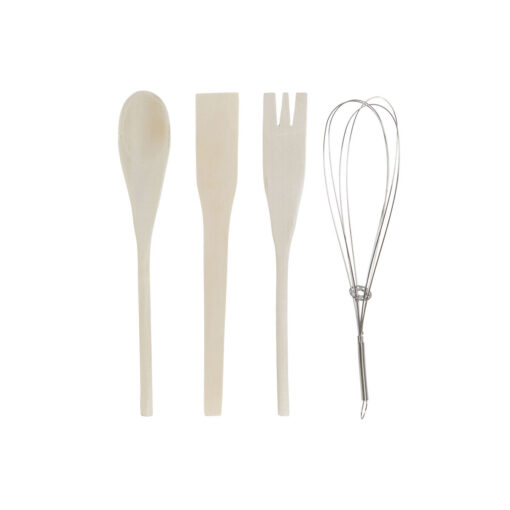 Recipiente para Utensílios de Cozinha Verde Lilás Metal Madeira MDF 12 x 12 x 25 cm (2 Unidades) - Image 2
