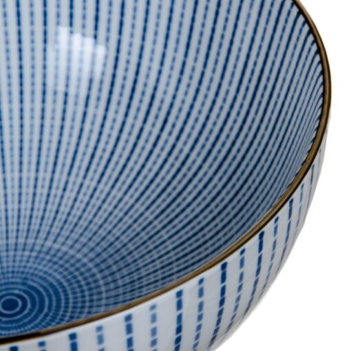 5 cm Porcelana Azul Branco