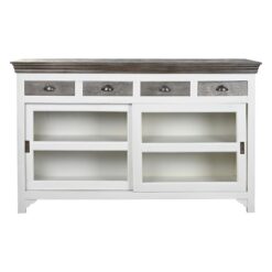 4 cm Cristal Cinzento Branco Catanho escuro Madeira de mangueira