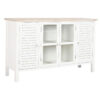 Aparador Branco Abeto Madeira MDF 130 x 40 x 80 cm