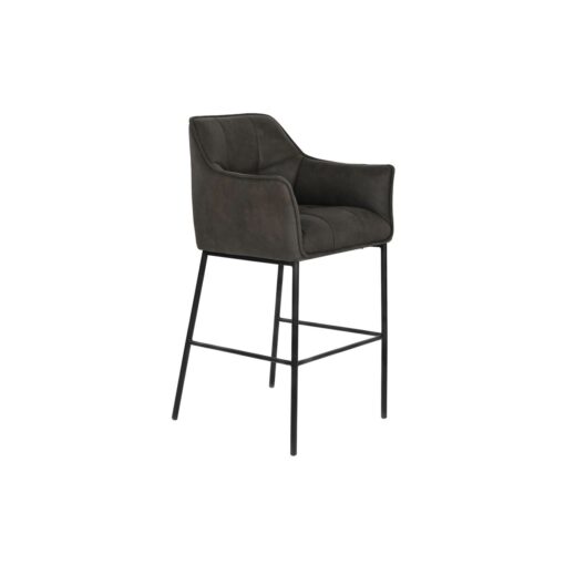 Banqueta Catanho escuro Metal 59 x 60 x 107 cm