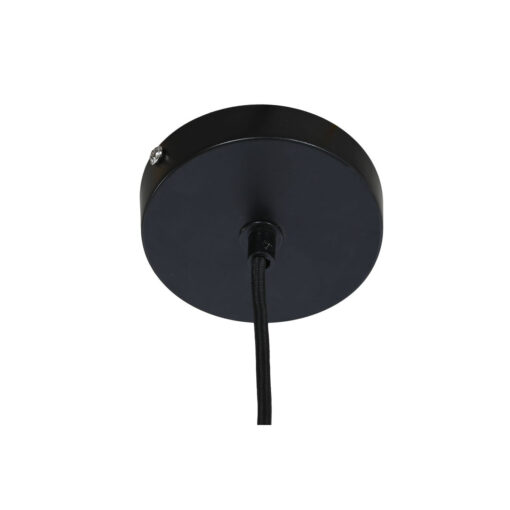 Candeeiro de teto Castanho Preto Creme Metal 50 W 39 x 39 x 22 cm (2 Unidades) - Image 4