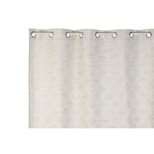 Cortina Bege Poliéster 140 x 260 x 260 cm - Image 3