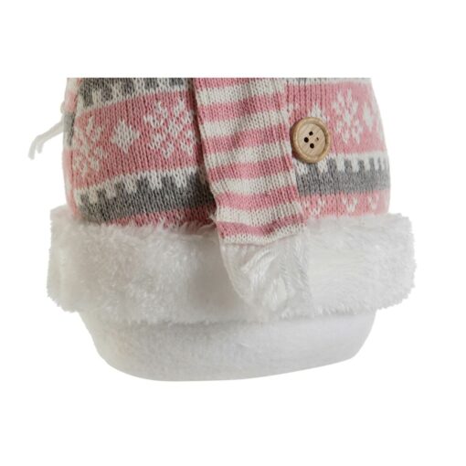 Decoração Branco Castanho Cor de Rosa 30 x 16 x 33 cm (2 Unidades) - Image 3