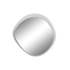 Espelho de parede Branco Metal Espelho Urbana 64 x 4