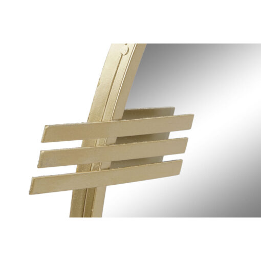 Espelho de parede Dourado Metal Cristal 85 x 2 x 85 cm - Image 2