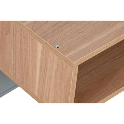 Mesa de Cabeceira Azul Cinzento Natural Madeira MDF 48 x 40 x 55 cm - Image 4
