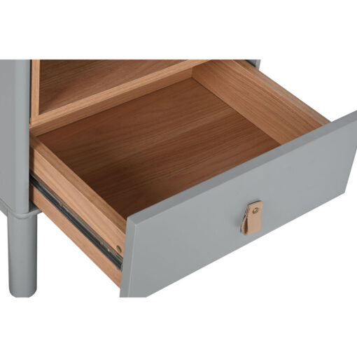 Mesa de Cabeceira Azul Cinzento Natural Madeira MDF 48 x 40 x 55 cm - Image 7