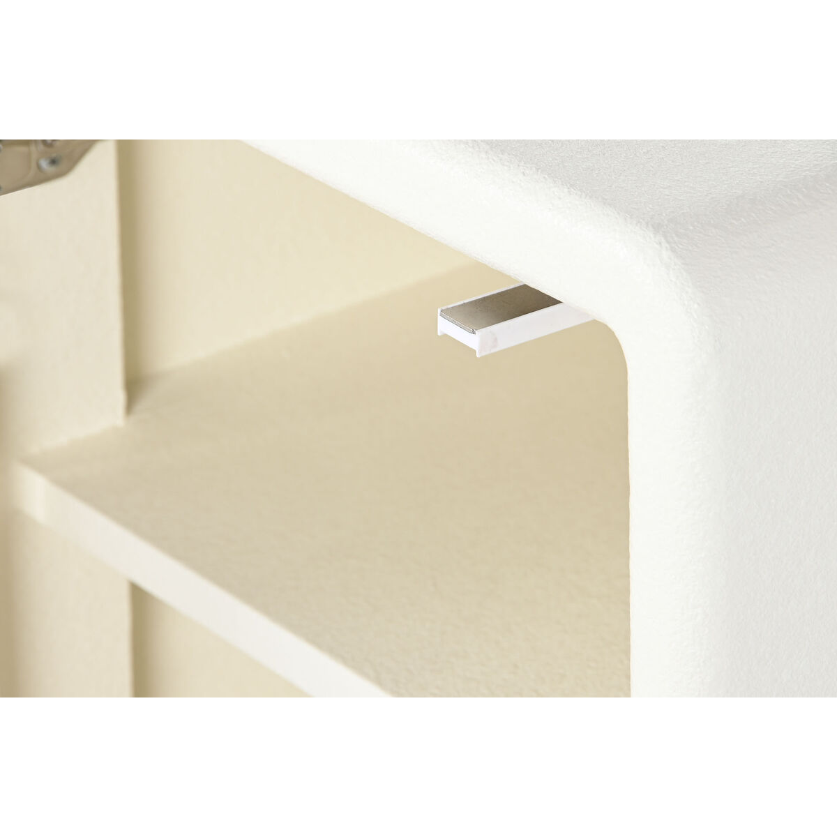 Mesa de Cabeceira Branco Madeira MDF 45 x 40 x 55 cm - Image 4